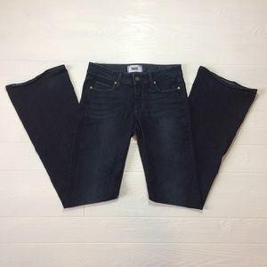Paige Skyline Boot Jeans Bootcut Dark Denim SZ  27